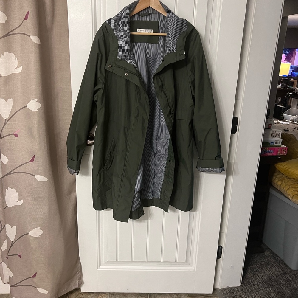 Penningtons Olive Green Women's Jacket 1X - Picture 4 of 6